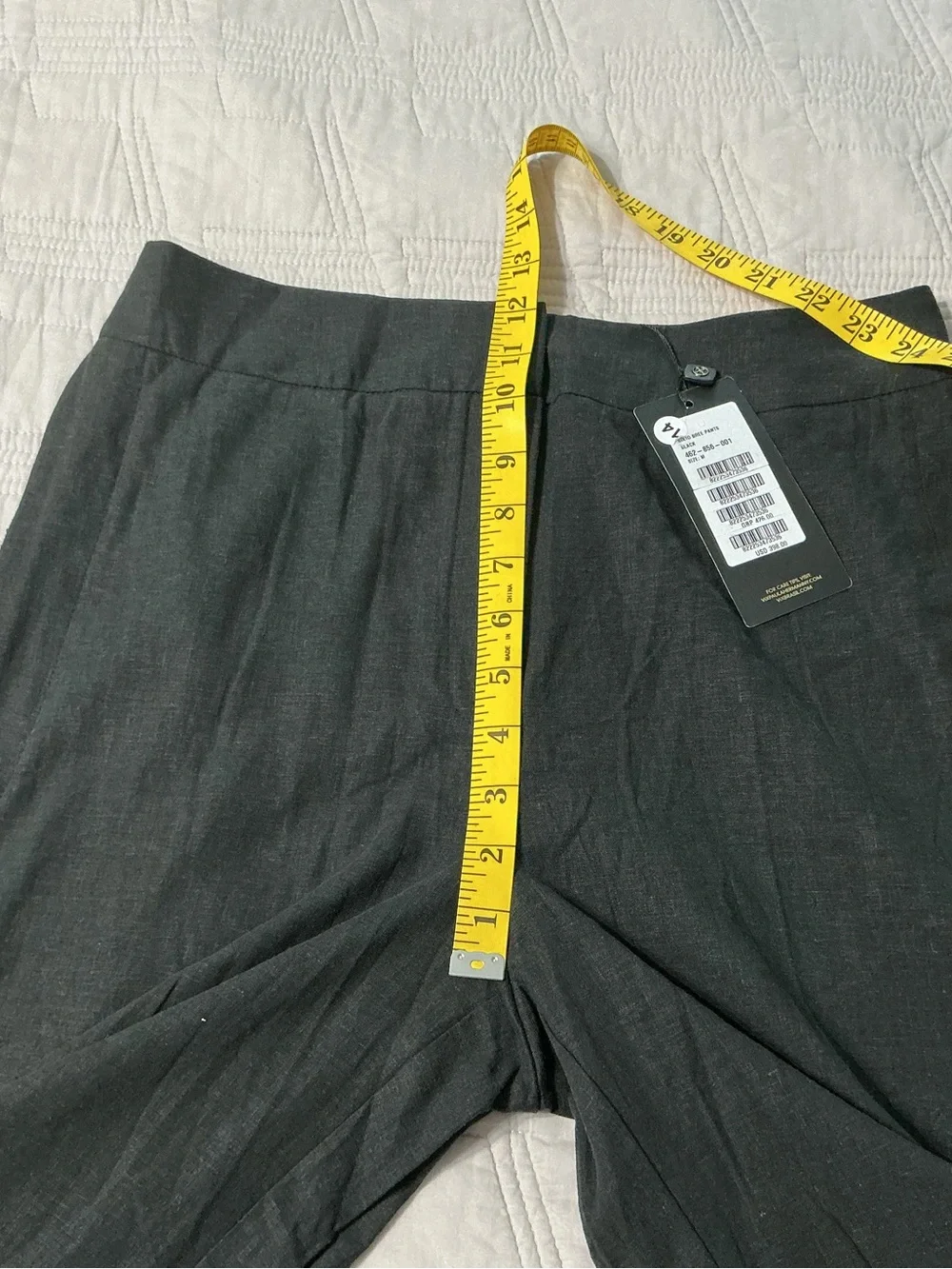 VIX Paula Hermanny Solid Bree High Waist Pants M - Picture 7 of 10